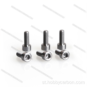 Professional titanium socket screws m3